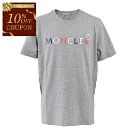 【52％OFF】 モンクレール MONCLER Tシャツ 8C00043 8390T 960 グレー メンズ ギフト プレゼント 【楽天スーパーSALE 半額以下】