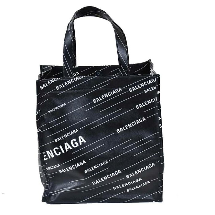 楽天市場 バレンシアガ レザー トートバッグ Balenciaga 0xton 1070 ブラック ホワイト メンズ レディース サンエー 世界の一流品