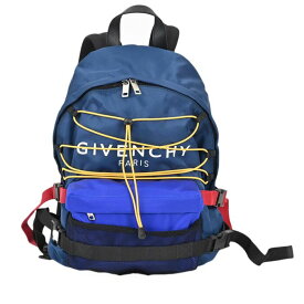 【5%OFFクーポン対象 期間限定】ジバンシー ナイロン リュック バックパック GIVENCHY BK500JK0JF 969 ブルー 残り1点のみ