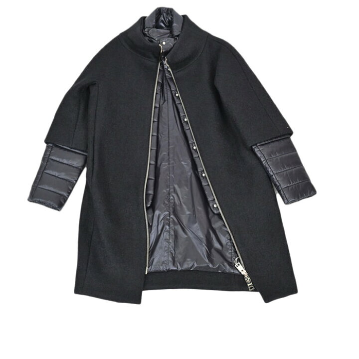 楽天市場】ヘルノ HERNO コート CA0377D 33159 9300 ブラック メンズ 