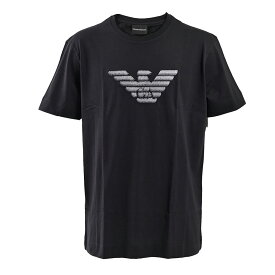 EMPORIO ARMANI エンポリオアルマーニ マキシイーグル Tシャツ 3K1TC3 1JULZ0999 0999 ブラック 残り1点のみ