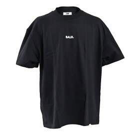 ボーラー Tシャツ BALR B1112 1008 PSG Box Fit T Shirt Jet black ブラック 【限定価格】 残り1点のみ