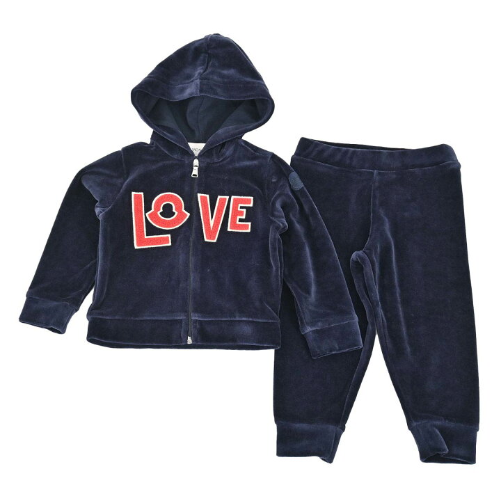 楽天市場】モンクレール MONCLER セット 8M76710 8999Y778 ネイビー  