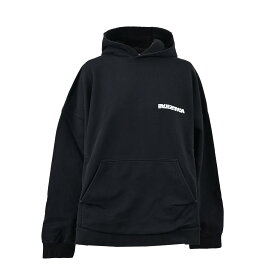 バレンシアガ BALENCIAGA パーカー 675003 TLVB4 9034 ブラック レディース ラスト1点 ラストチャンス 【限定価格】 【ラスト1点 サイズS】 ホワイトデー ギフト 【off_overten】