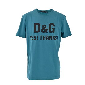 ドルチェ＆ガッバーナ DOLCE&GABBANA Tシャツ G8JX7TG7WVU1 S9013 グリーン メンズ