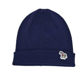 ピーエス ポール スミス PS Paul Smith キャップ MEN BEANIE ZEBRA M2A582EAV250 47 ネイビー メンズ 【限定価格】