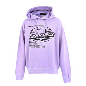 ディースクエアード DSQUARED2 パーカー S71GU0562 S25030 376 パープル メンズ ワケアリ 【ワケアリ ポッキリセール】 ギフト プレゼント