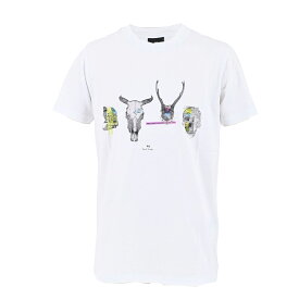 ピーエス ポール スミス PS Paul Smith Tシャツ M2R 010R JP3433 01 ホワイト メンズ 【限定価格】