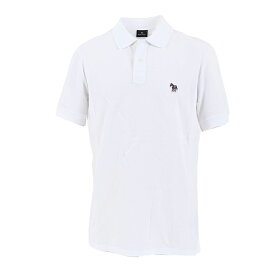 ピーエス ポール スミス PS Paul Smith ポロシャツ M2R 183K AZEBRA 01 ホワイト メンズ 【限定価格】