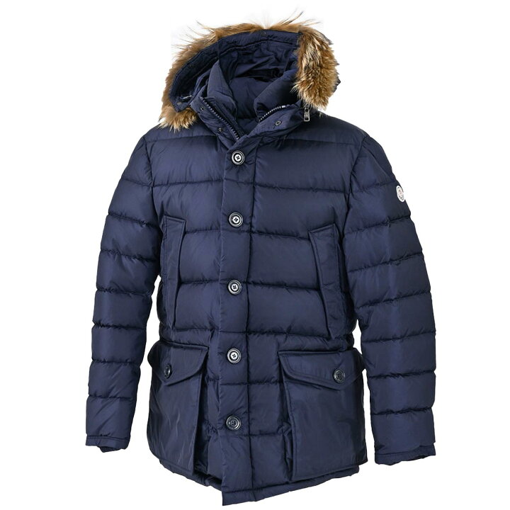 楽天市場】モンクレール MONCLER ダウンコート Cluny 742 ネイビー 