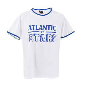 アトランティック スターズ ATLANTIC STARS Tシャツ AMS1919 ホワイト メンズ ラスト1点 ラストチャンス父の日 ギフト プレゼント 原価割れ