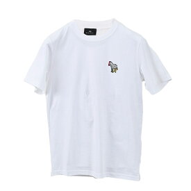 ピーエス ポール スミス PS Paul Smith Tシャツ REG FIT B&W ZEBRA M2R 011R KP3824 01 ホワイト 2023SS メンズ 【限定価格】