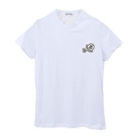 モンクレール MONCLER Tシャツ 8C00038 8390Y 001 ホワイト 2023SS メンズ 【特別価格 期間限定】 【off_overfifty】