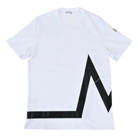 モンクレール MONCLER Tシャツ 8C00001 8390T 001 ホワイト メンズ 【off_overforty】 【好評につき再入荷】