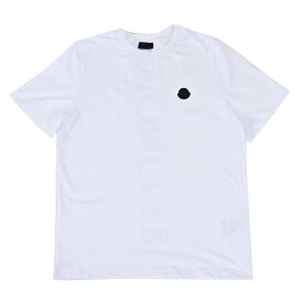 【5%OFFクーポン対象 期間限定】モンクレール MONCLER Tシャツ 8C00055 8390Y 001 ホワイト メンズ