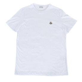 【5%OFFクーポン対象 期間限定】モンクレール MONCLER Tシャツ 88C00055829H8 ホワイト メンズ【アウトレット】 【好評につき再入荷】