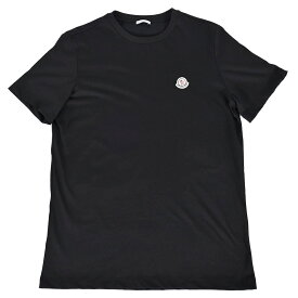 モンクレール MONCLER Tシャツ 88C00055829H8 ブラック メンズ【アウトレット】 【好評につき再入荷】