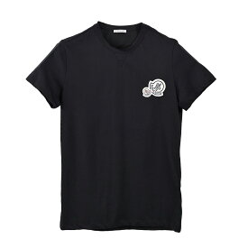 モンクレール MONCLER Tシャツ 8C00038 8390Y 999 ブラック メンズ 【限定価格】 【好評につき再入荷】