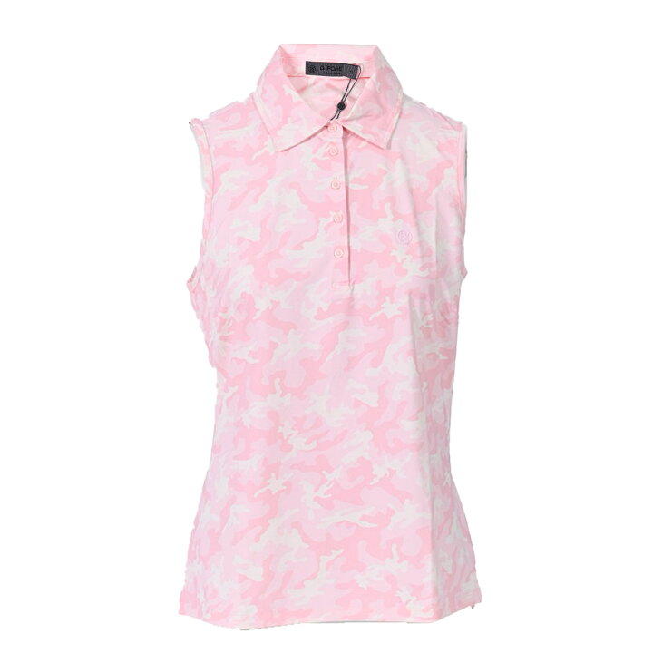 楽天市場】ジーフォア G FORE ポロシャツ PINK CAMO COOLING 