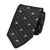 グッチ GUCCI ネクタイ 545078 4E002 1062 ブラック メンズ 就職祝い 誕生日 新生活応援 期間限定価格 ギ…