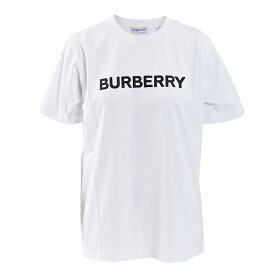 【5%OFFクーポン対象 期間限定】バーバリー BURBERRY Tシャツ 8080325 EX 8056724 A1464 ホワイト レディース ギフト