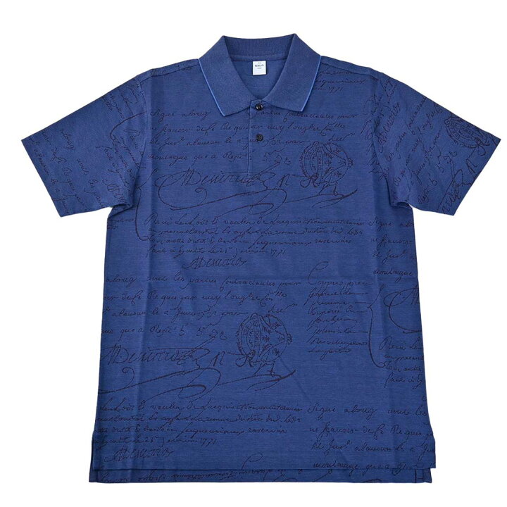 楽天市場】ベルルッティ BERLUTI ポロシャツ JPS59 JAFX BLEU DE SMALT 