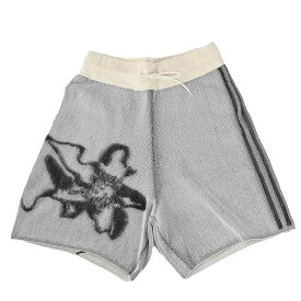 ワイスリー Y-3 ハーフパンツ GFX KNIT SHORTS IV7741 ホワイト 2024SS 2024年 春夏新作 メンズ 【特別価格 期間限定】