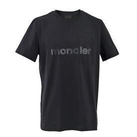 【5%OFFクーポン対象 期間限定】モンクレール MONCLER Tシャツ 8C000 36 829H8 999 1 ブラック メンズ 【好評につき再入荷】