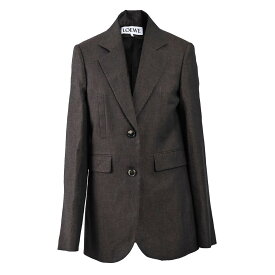 ロエベ LOEWE ジャケット TAILORED JACKET S540Y03XA2 3110 ブラウン 2024SS レディース 2024年春夏新作