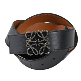 ロエベ LOEWE ベルト ANAGRAM BELT 51501010 1555 シルバー 2024SS レディース 2024年春夏新作