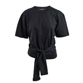 ウィークエンド マックスマーラ WEEKEND MAXMARA Tシャツ VELLO 59410526 007 ブラック 2024SS レディース 【再入荷なし 在庫限り】 ギフト プレゼント 【ラスト1点 XSサイズ】