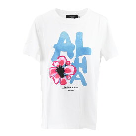 ウィークエンド マックスマーラ WEEKEND MAXMARA Tシャツ YEN 59710526 004 ホワイト 2024SS レディース 【再入荷なし 在庫限り】 ギフト プレゼント 母の日