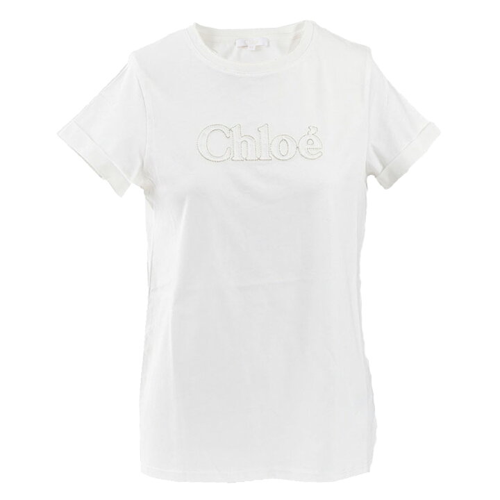 楽天市場】クロエ CHLOE Tシャツ C20110 117 117 ホワイト 2024年春夏 