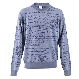 �x�����b�e�B BERLUTI �Z�[�^�[ YWBG 46N KNITWE R27KRL198 001 46N �O���[ �����Y 2024�N�H�~�V�� 2024AW ���Ԍ��艿�i �M�t�g �v���[���g �y���X�g1�_ XL�T�C�Y�z