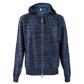 ベルルッティ BERLUTI ジップアップパーカー YWBG 47N KNITWEA R27KZL01 001 47N ネイビー メンズ 2024年秋冬新作 2024AW ギフト プレゼント 【ラスト1点 Lサイズ】
