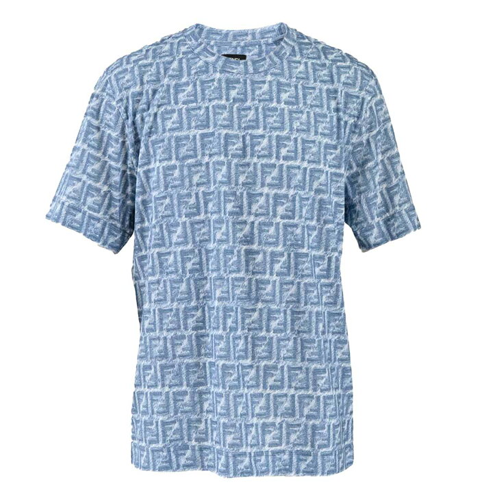 楽天市場】フェンディ FENDI Tシャツ AR79 FY0936 F0GCT ブルー メンズ  