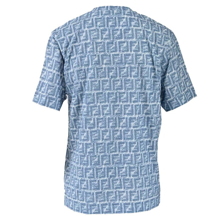 楽天市場】フェンディ FENDI Tシャツ AR79 FY0936 F0GCT ブルー メンズ 