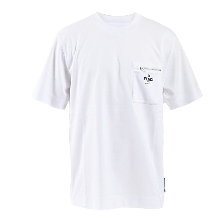 楽天市場】フェンディ FENDI Tシャツ ARYR FY0936 F0QA0 ホワイト 