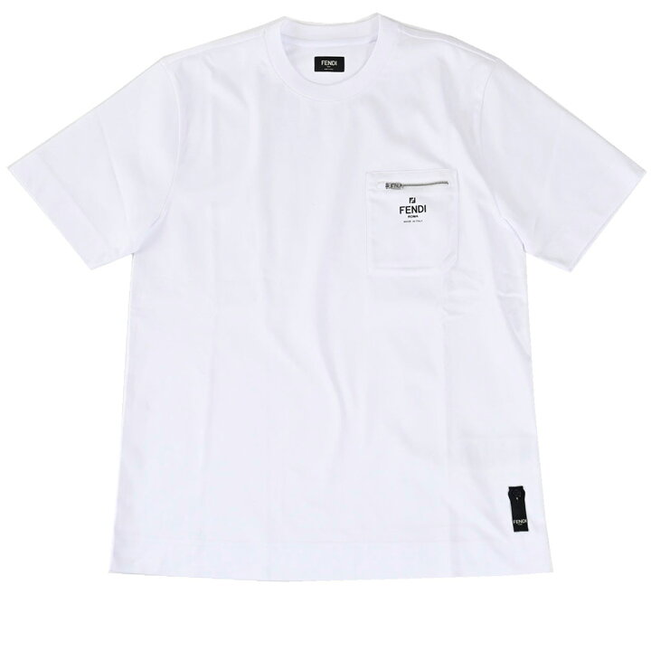 楽天市場】フェンディ FENDI Tシャツ ARYR FY0936 F0QA0 ホワイト 