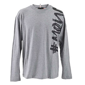 モンクレール MONCLER 長袖 Tシャツ ロンT 8D00004 8390T 987 グレー メンズ 期間限定価格 ギフト プレゼント 秋冬 オールシーズン可