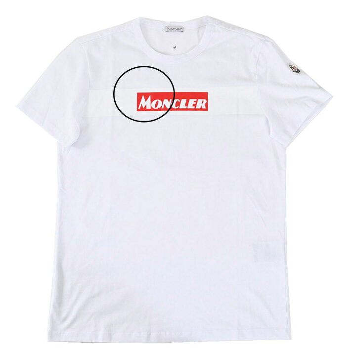 楽天市場】モンクレール MONCLER Tシャツ 8048450 8390T 001 ワケアリ 