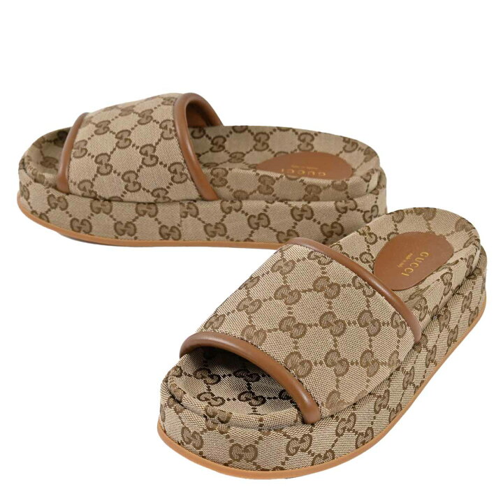 楽天市場】グッチ GUCCI サンダル 816797 FAD9C9745 ベージュ 