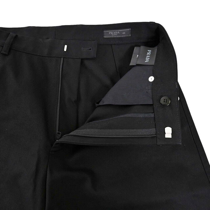 楽天市場】プラダ PRADA パンツ SPH313 11BZ F0002 ブラック メンズ 