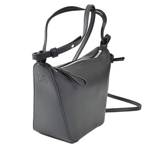 ���G�x LOEWE 2WAY�o�b�O HAMMOCK HOBO MINI A538G13X01 1100 �u���b�N ���f�B�[�X �v���[���g �t�o�b�O �V�������� ��̓�