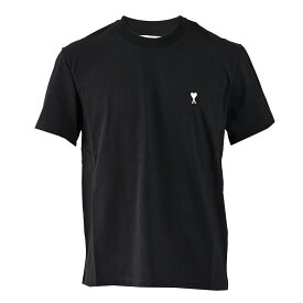 アミ AMI Tシャツ HTS346.724 045 ブラック メンズ 2026SS 2026年春夏新作