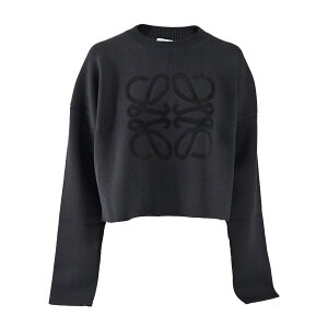 ���G�x LOEWE �N���[�l�b�N�Z�[�^�[ S359Y14KJM 1100 �u���b�N ���f�B�[�X2026SS 2026�N�t�ĐV�� ��̓� �v���[���g