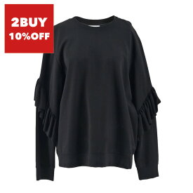 【2点で10%OFFクーポン対象】ドンダップ DONDUP ブラウス PRASIOLITE F118 JS199D 999 ブラック メンズ レディース 【ラスト1点 Lサイズ】