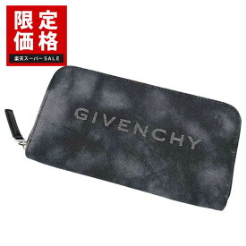 ジバンシィ GIVENCHY ラウンドファスナー長財布 BB60L7B1VN 021 グレー 2023AW メンズ 【一粒万倍日 3月27日】 【off_overtwenty】