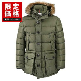 【5％OFFクーポン 枚数限定】 モンクレール MONCLER ダウンコート Cluny 835 グリーン メンズ ギフト プレゼント 【楽天スーパーSALE 限定価格】