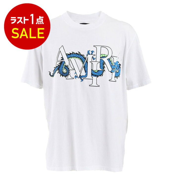 楽天市場】アミリ AMIRI Tシャツ AMJYTE1004 ホワイト 2024年春夏新作  